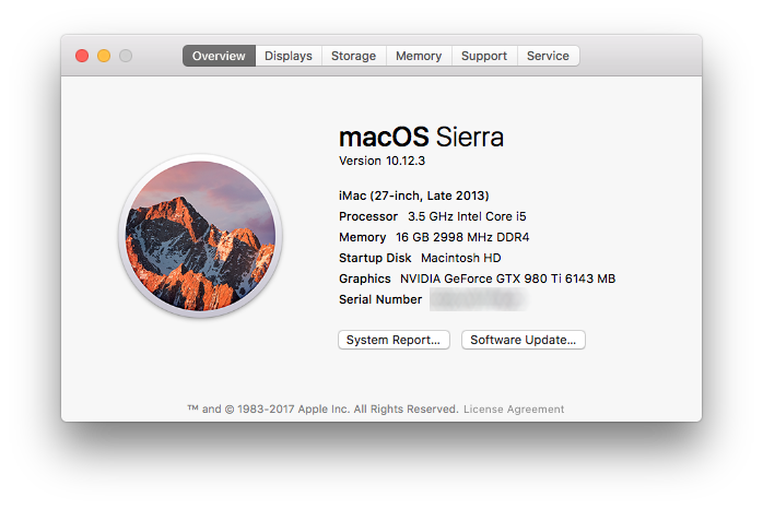Sierra update for mac